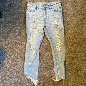 💙AMERICAN EAGLE HIGH RISE JEGGING CROP💙